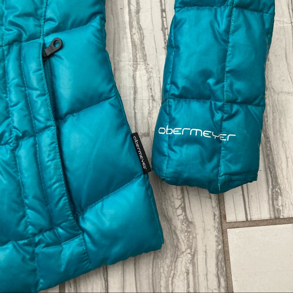 Obermeyer Down Jacket. Euc Like New - image 2